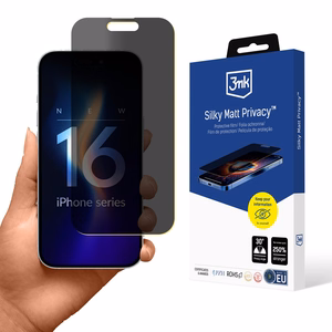 Matinė privatumo plėvelė 3mk Silky Matt Privacy iPhone 16 Pro Max