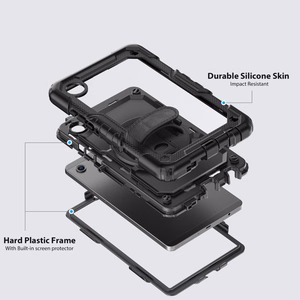 TECH-PROTECT SOLID dėklas GALAXY TAB A9 / A11 8.7 X110 / X115 / X133 / X135 juodas