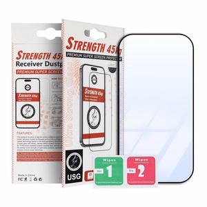 Tempered glass ULTRA STRONG 25kg for SAMSUNG S25 fingerprint-compatibile