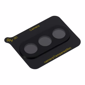 "5D Full Glue" kameros grūdintas stiklas - skirtas "Samsung Galaxy A37", juodas