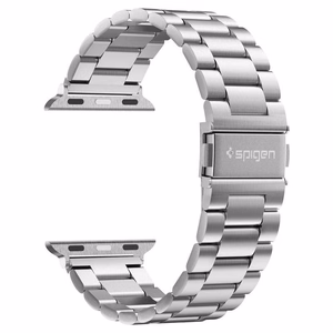 Spigen Moderni Fit apyrankė Apple Watch 4/5/6/7/8/9/SE/Ultra (42/44/45/49 mm) - sidabrinė