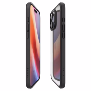 Spigen Ultra Hybrid Dėklas iPhone 16 Pro Max - matinis juodas
