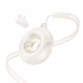 HOCO belaidės ausinės bluetooth TWS EW71 pieniškai baltos