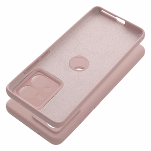 Dėklas silikoninis 2mm telefonui MOTOROLA EDGE 40 Neo rožinis