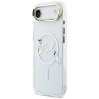 Karl Lagerfeld IML Choupettes Karl Script Logo MagSafe iPhone Air Case - Clear