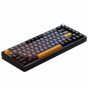 Machenike K600-B82W Belaidė mechaninė žaidimų klaviatūra su apšvietimu GR Silver Switch - juodas