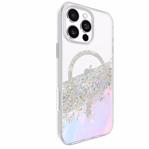 Case-Mate Karat MagSafe dėklas, skirtas iPhone 16 Pro Max, holografinis „Soap Bubble“