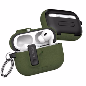 Tech-Protect Slim Hook dėklas AirPods Pro 3 žalias
