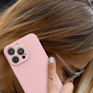 Silikoninis dėklas iPhone 14 Plus silikoninis viršelis smėlio spalvos