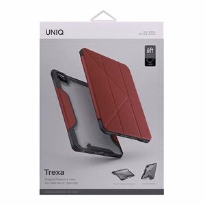 Uniq Trexa dėklas iPad Pro 11'' 2021/2020 - raudonas