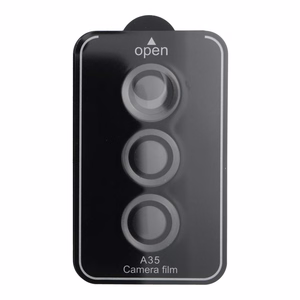 Kameros apsauga 9H, skirta SAMSUNG A35, juoda