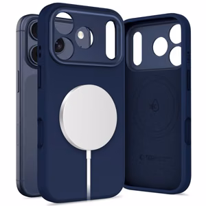 Tech-Protect Uniq MagSafe dėklas iPhone 17 Pro tamsiai mėlynas