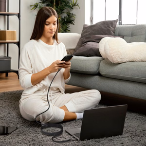 Tech-Protect UB10T Ultraboost USB-C PD240W/QC4.0 laidas 200cm - juodas