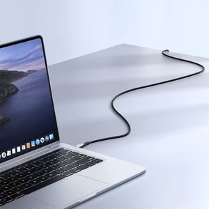 Joyroom Star-Light Series SA27-CC5 USB-C / USB-C kabelis 100W 1.2m - juodas