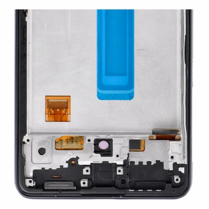 REWA OLED LCD ekranas su rėmeliu, skirtas SAMSUNG A53 5G, juodas
