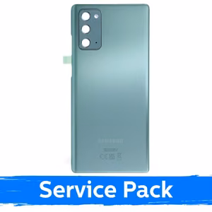 Galinis dangtelis, suderinamas su Samsung N980 (N981) Note 20 / Mistinis žalias / (Service Pack)