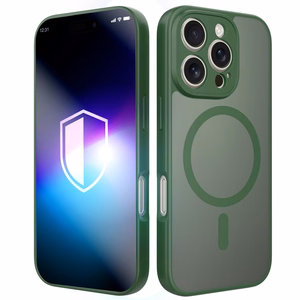 3mk Misty MagCase iPhone 16 Pro dėklas - žalias