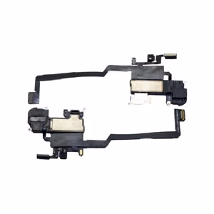 Lanksčioji jungtis skirta iPhone XS su viršutiniu garsiakalbiu (ausine) ir šviesos davikliu