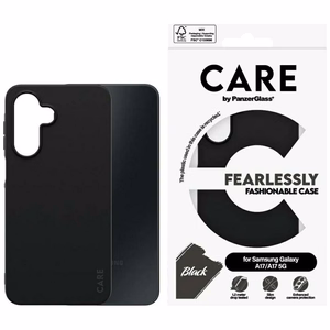 CARE by PanzerGlass Fearlessly Fashionable Dėklas for Samsung Galaxy M17 5G / A17 / A17 5G - juodas