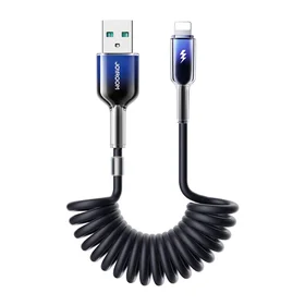 USB-A - Lightning kabelis Joyroom S-A43 1.5m juodas