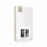 Tech-Protect MagMat MagSafe dėklas telefonui Samsung Galaxy S25 Ultra - skaidrus juodas