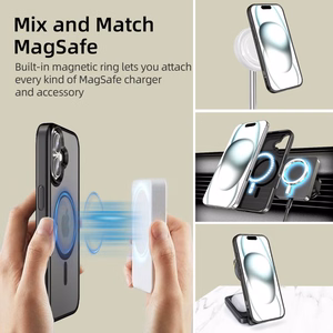 Tech-Protect MagMat Magnetinis dėklas telefonui iPhone 16 - juodas