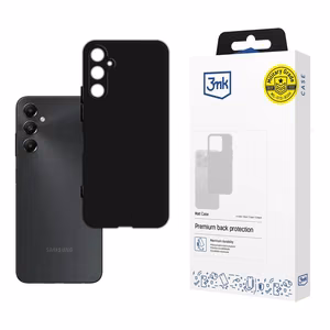 3mk Matinis dėklas telefonui Samsung Galaxy A05s - juodas