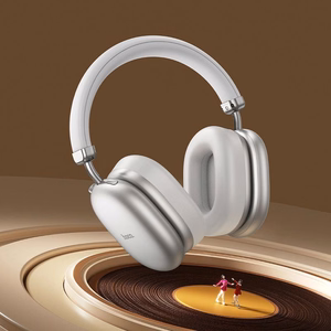 Wireless headphones Hoco W35 Max ANC silver
