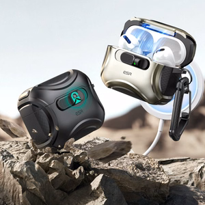 ESR Cyber FlickLock MagSafe deklas AirPods Pro 3 - Sidabrinis