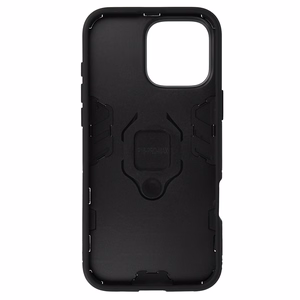 Ring Armor dėklas telefonui iPhone 16 Pro Max juodas