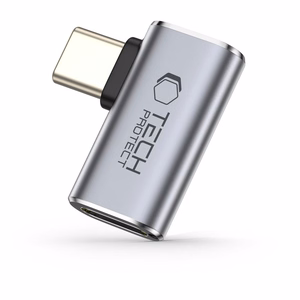 Tech-Protect Ultraboost AA01 USB-C kampinis adapteris - pilkas