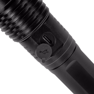 Rebel rechargeable LED flashlight, 10 W