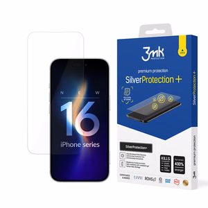 LCD Screen protector 3mk Silver Protection+ Apple iPhone 16 Plus