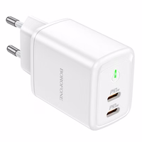 Įkroviklis Borofone BN9 35W 2xUSB-C baltas