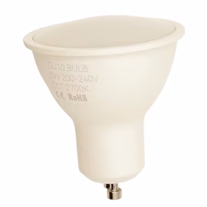 LED lemputė GU10, 5W, 230VAC, 2700K, 500lm