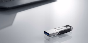 SanDisk Ultra Flair USB atmintinė 512 GB USB Type-A 3.2 Gen 1 sidabrinė