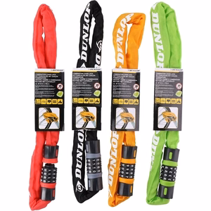 Dunlop grandininė dviračio spyna, žalia