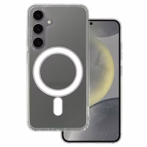 Акриловый чехол Magsafe для Samsung Galaxy S23 прозрачный