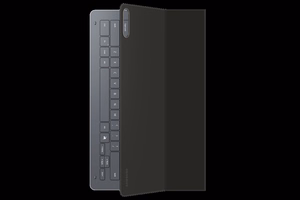 DX930UB Book Cover Keyboard Slim Samsung Galaxy Tab S11 Ultra, juodas