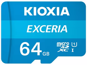 Kioxia Exceria atminties kortelė 64 GB MicroSDXC Klasės 10 UHS-I
