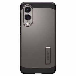 Spigen Tough Armor Magnetinis dėklas telefonui Samsung Galaxy S25 Edge - pilkas/juodas