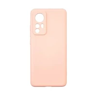 Beline Dėklas Silicone Xiaomi 12 rožinis auksinis