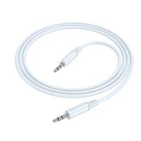 Borofone Kabelis AUX BL21 Lemon - 3,5 mm audio kištukas į 3,5 mm audio kištuką - 1 metro ilgio mėlynas kabelis