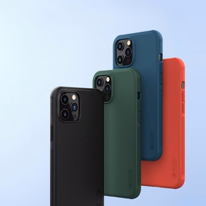 Nillkin Super Frosted Shield Pro dėklas, skirtas Apple iPhone 12 Pro Max, raudonas