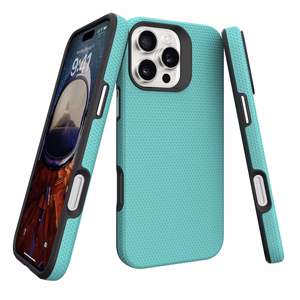 Dėklas Perfectionists Triangle Mag Case Apple iPhone 16 Pro žalias