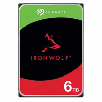 Seagate IronWolf vidinis kietasis diskas 6 TB 256 MB 3.5" Serial ATA III (ST6000VN006)
