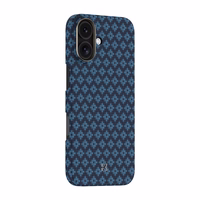 "Benks" magnetinis šarvas Air Armor Grid Kevlar korpusas su metaliniu rėmeliu 600D (0067), skirtas Iphone 17 blue