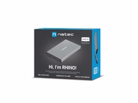 NATEC RHINO GO HDD KORPUSAS (USB 3.0, 2,5", PILKAS)