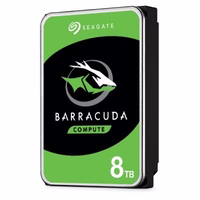 Seagate BarraCuda vidinis kietasis diskas 8 TB 5400 RPM 256 MB 3.5" Serial ATA III (ST8000DM004)