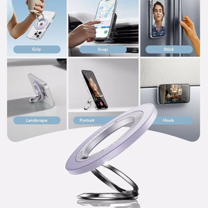 ESR Magnetic HaloLock MagSafe telefono laikiklis - Violetinis